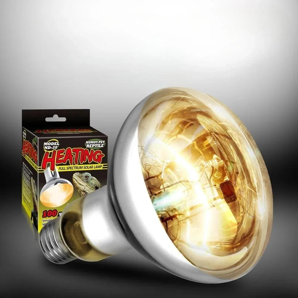 Reptile Heating Lamp UVA+UVB Pet Crawling Pet Turtle Lizard Heating Calcium Supplement Tanning Lamp Full Spectrum Sun Lamp