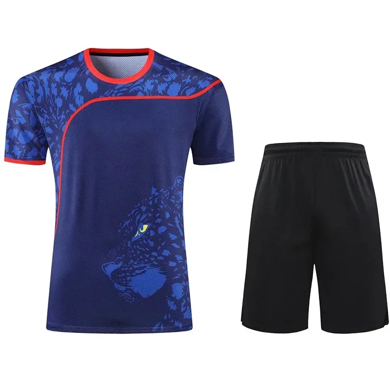 Table tennis sets Men/Women Kids Badminton Clothes sports Training T shirts Jersey Table Tennis Shirt Uniforms Customize