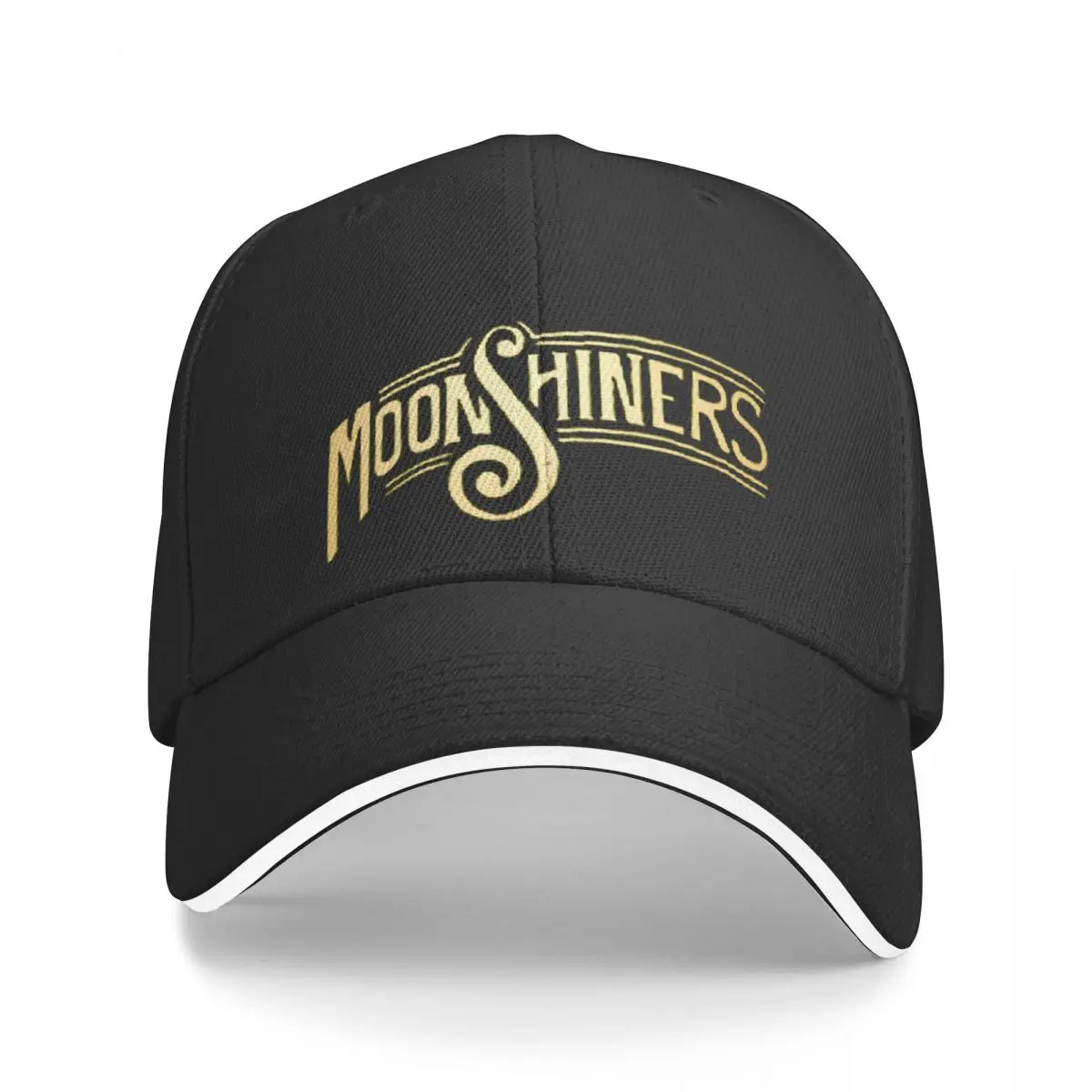 New Moonshiners Gold Baseball Cap Snapback Cap Trucker Hat Hat Uomo Donna