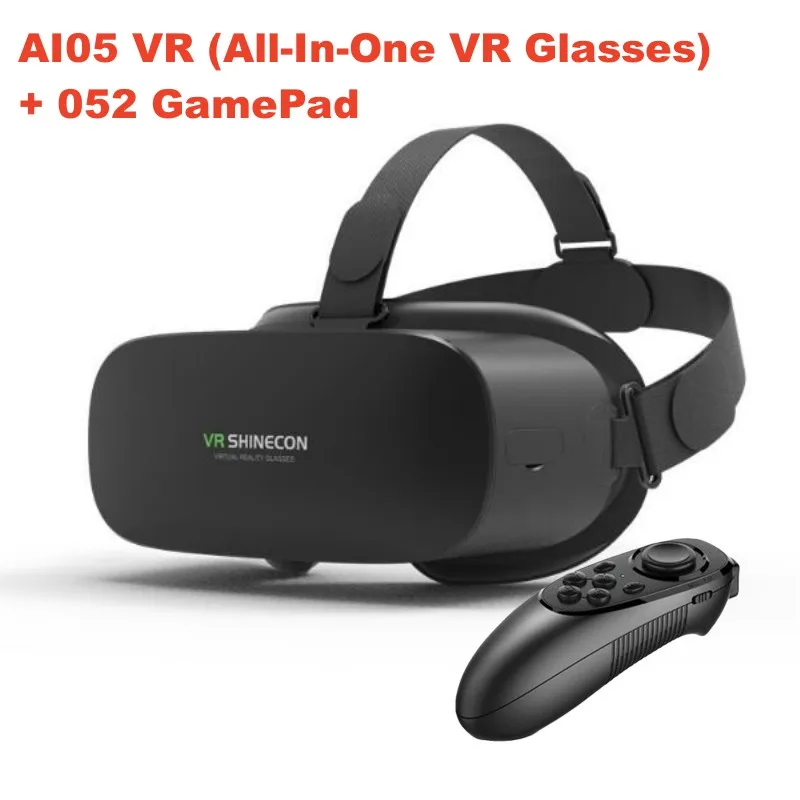 All-In-One VR Glasses Virtual Reality Headset IMAX 3D 2K HD