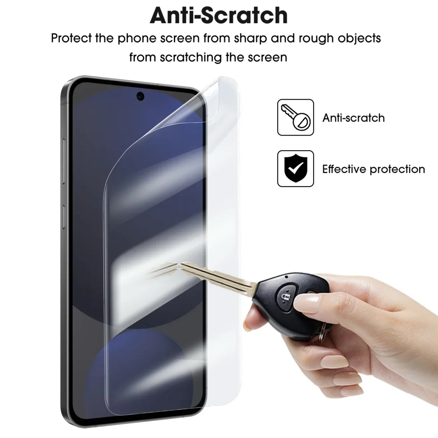 1-5PCS HD Hydrogel Film for Samsung Galaxy S24 S25 Ultra Anti-scratch Covers Soft TPU Screen Protectors for Galaxy S25 Plus S25U