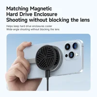 Hagibis Magnetic Cell Phone Cooler Universal Cooling Fan Portable Mobile Phone Radiator for iPhone 17 Pro Gaming Live Streaming 6