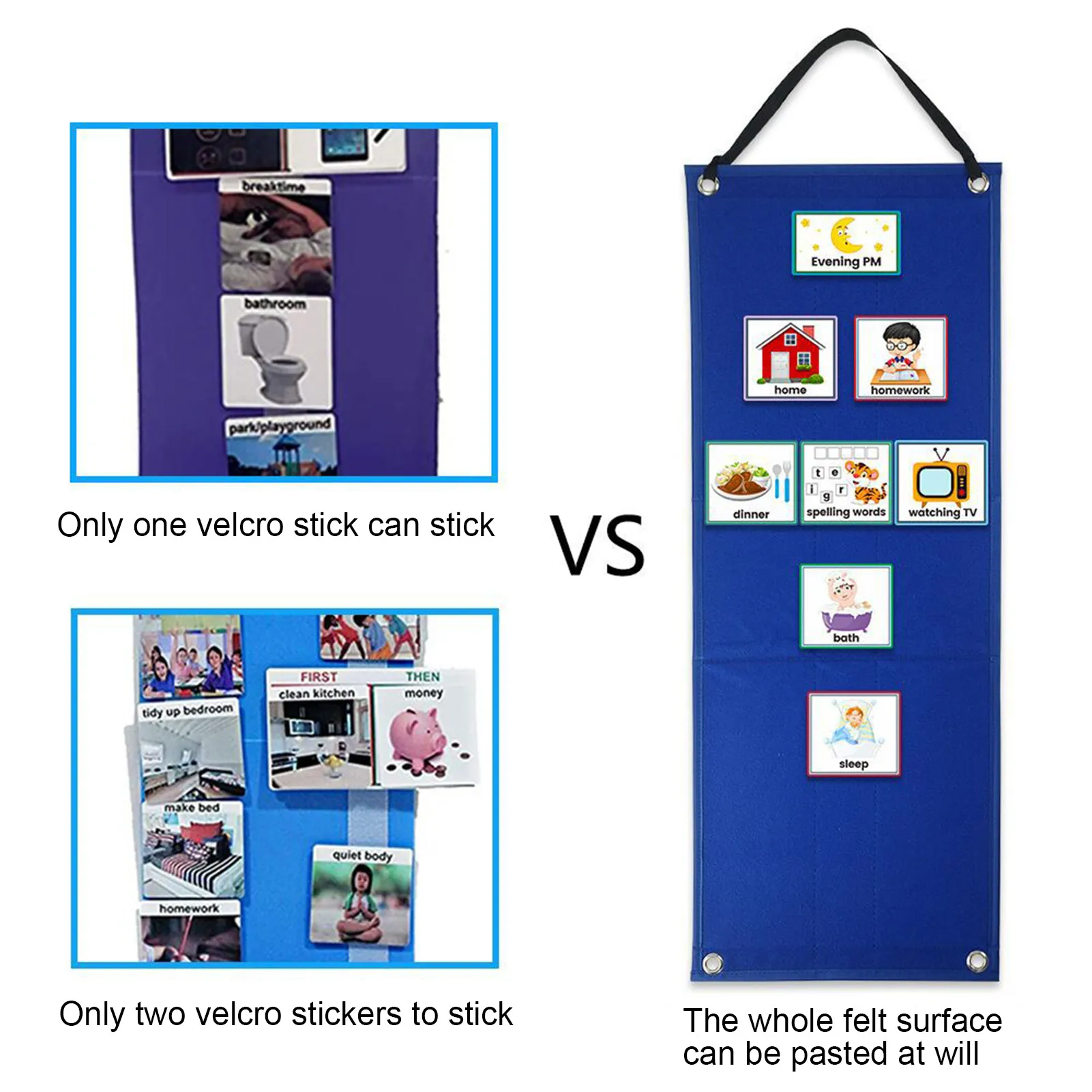 Daily Visual Schedule For Kids Chore Chart Week Schedule For Kids Children Toddlers Boys Girls Routine Cards Classroom