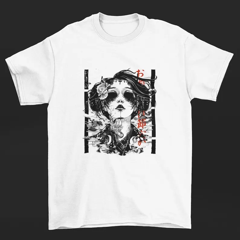 

Japanese Shirt With Vintage Graphic For Your Streetwear Outfit