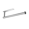 Paper Towel Holders for Kitchen Kitchen Roll Holder Paper Towels Self-Adhesive Under Cabinet Paper Towel Rack Stainless Steel 5