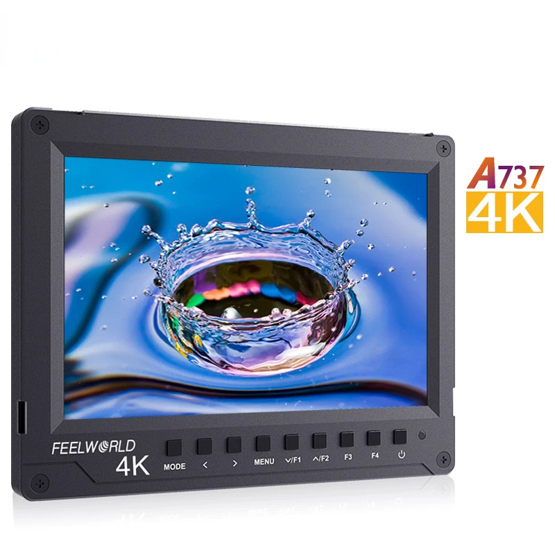 

Thin Design Full HD 1920x1200 7 Inch 4K HDMI Camera Field Monitor With Embedded Audio Meter For Film Production