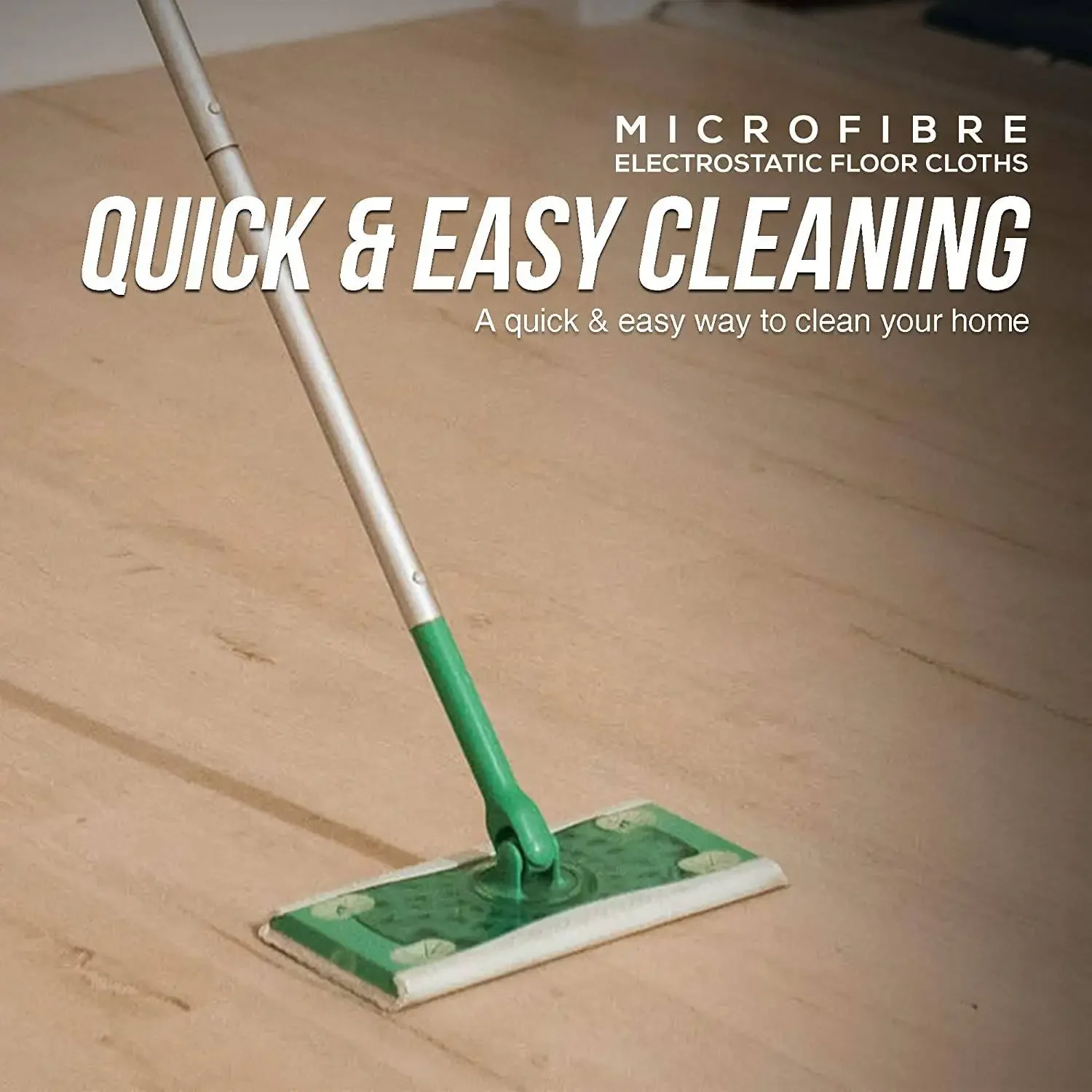 Cleaning Cloth Microfiber Mop Pad Dust Removal Paper Floor Cleaning Sheet 100pcs 20*30cm Disposable MicroFibre Electrostatic Floor Cloths Dust Removal Mop Paper Floor Cleaning Wipes for Flat Swivel Mop