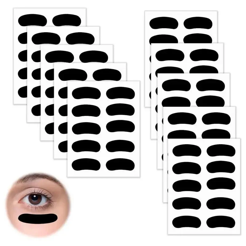 Baseball Eye Black Stickers 100PCS Breathable Under Eye Football Strips Sports Stickers For Girls Boys Adults Kids Sport