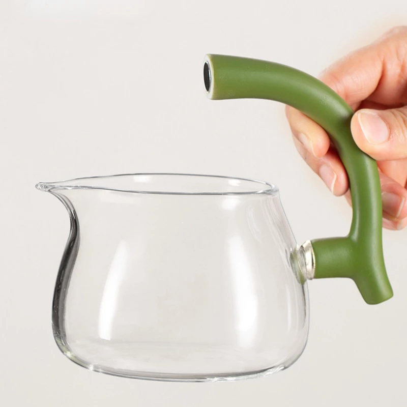 Glass Automatic Tea Set Panda Shaped Tea Maker Household Light Luxury High-end Magnetic Bubble Pot tea set