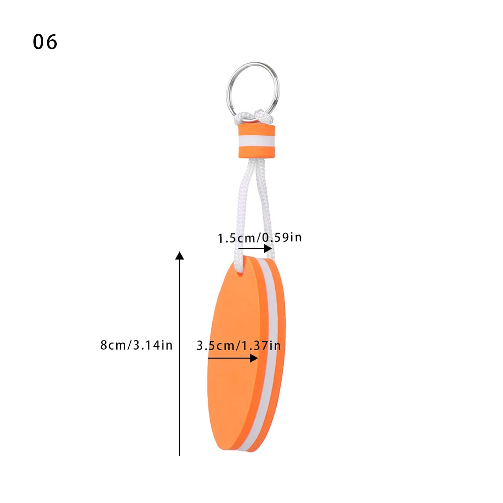 Sports Yachting Accessories Rowing Inflatable Boats Sailing Fishing Keyring Pool Parts Water Floating Keychain Key Pendant