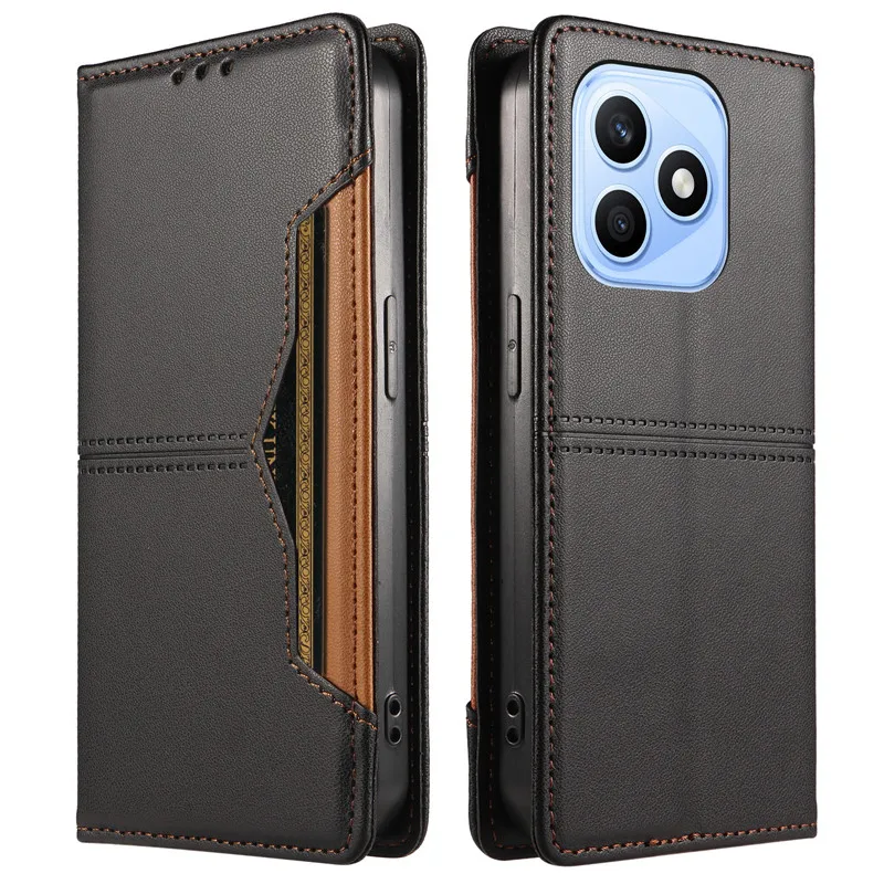 Magnetic Wallet Case | Luxury Flip Cover Phone Protective Bag