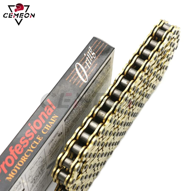 

Motorcycle General Street Car Sports Car Off-road Vehicle Oil Seal Chain O-ring 520 525 530 Chain 120 Chain Link Drive Chain