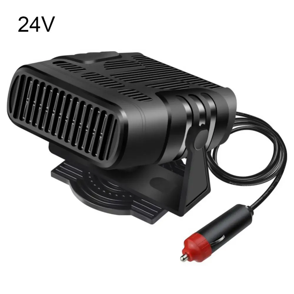 Car Heater Fan 12V 120W 24V 200W Auto Windshield Anti-Fog Electric Heating Dryer Deing Demister Defroster 2 IN 1 Coog_voghion.com