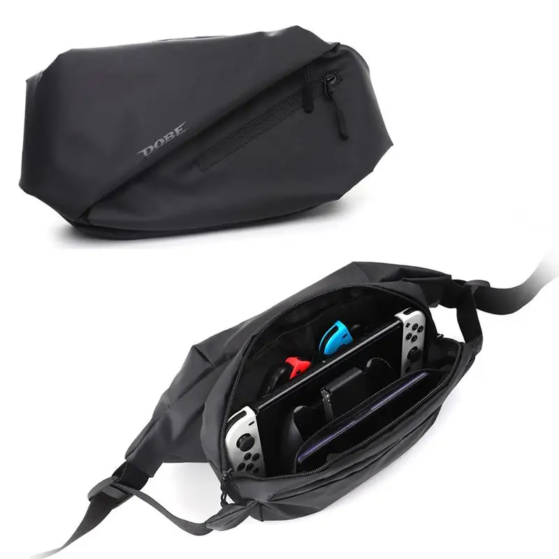 Per Switch Oled Game Console Multi-Funzione Zipper Messenger Soft Bag Switch Host Storage Marsupio Dropshipping