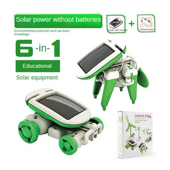 6-in-1 Solar Robot DIY Kit 1