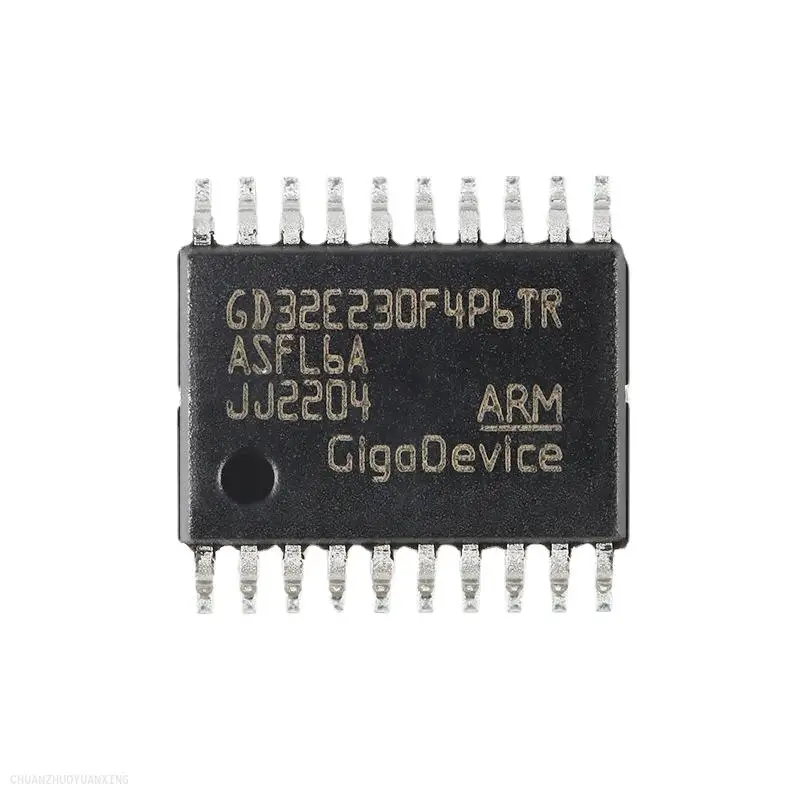 

10PCS original GD32E230 GD32E230F4P6 32E230F4P6 GD32E230F4P6TR TSSOP-20 ARM Cortex-M23 32-bit microcontroller-MC