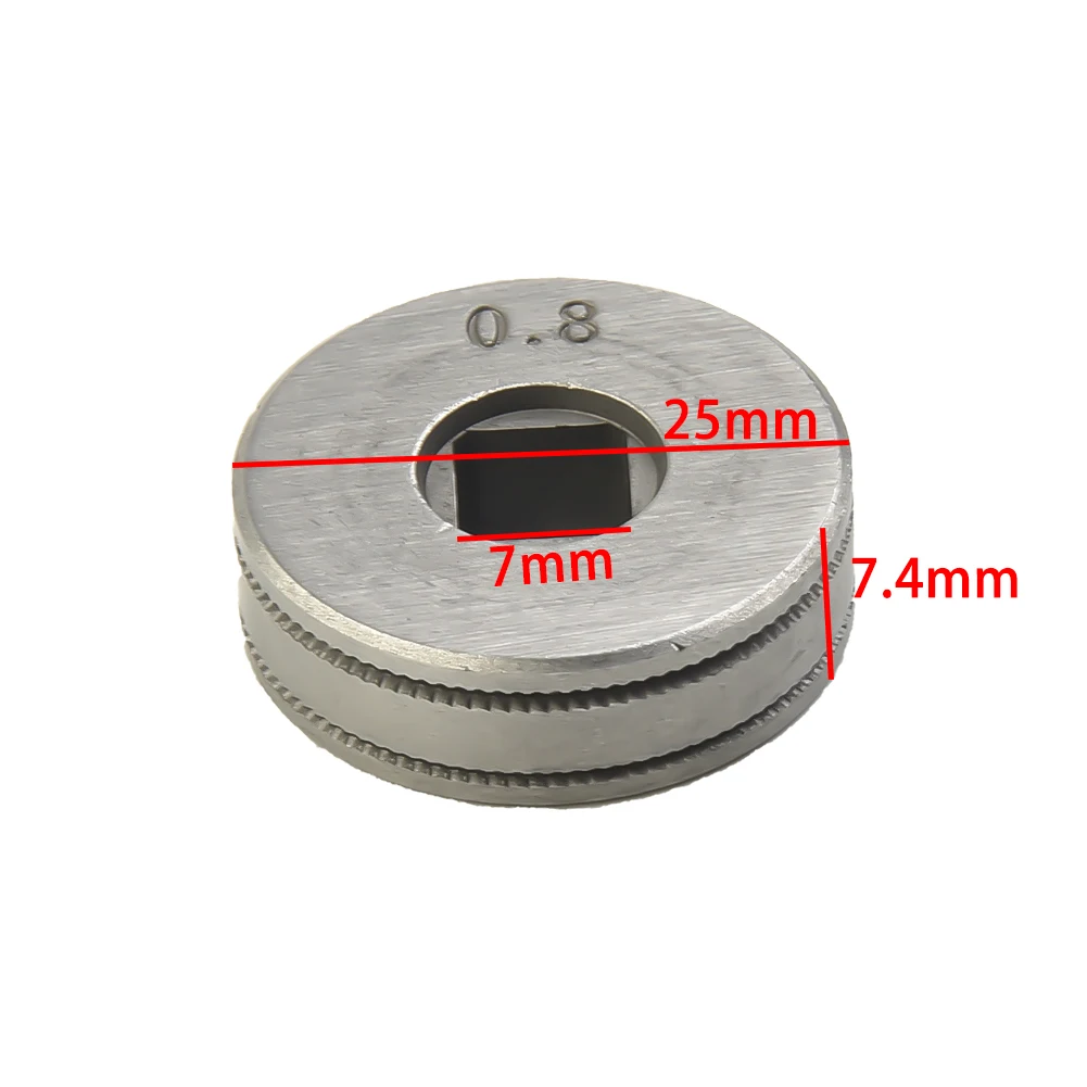 Equipment Wire Feed Roller Feeder Godet wheel Line Mig Stainless Steel Supply V Groove 0.023\