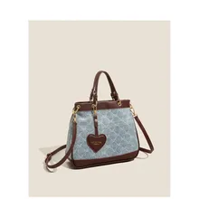 

Jenny&Dave French minority fashion Women's bag large capacity high-grade sensory Tote Bag Spring summer armpit Bag Messenger Bag