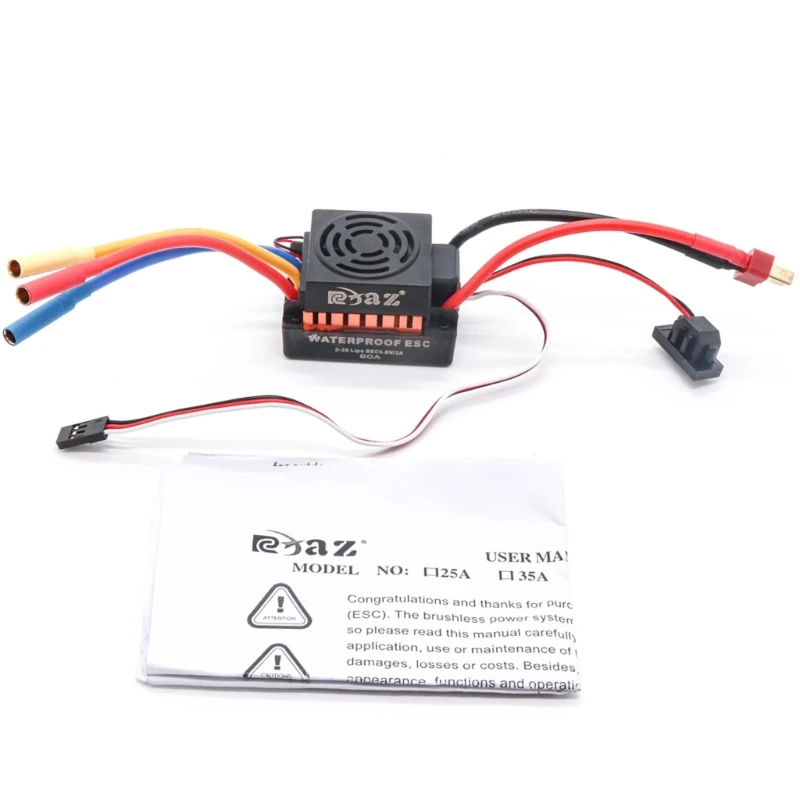 

60A Brushless Motor Electronic Speed Controller BEC 5.8V/3A for 1/10 Car