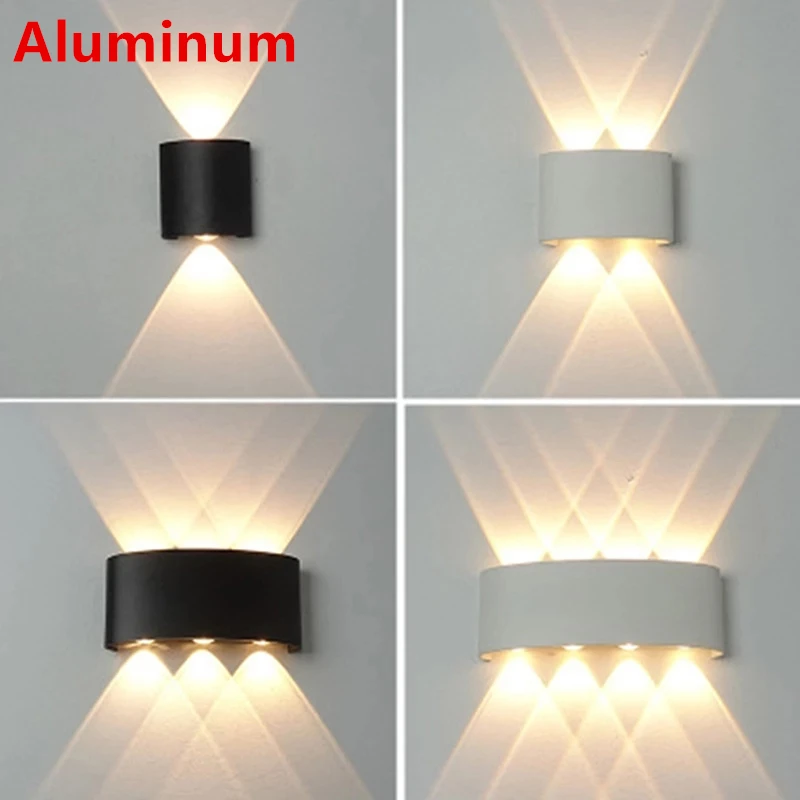 Outdoor Waterproof LED Wall Lamp – Versatile Lighting for Garden, Bedroom, and Living Room