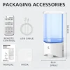 Automatic Disinfection Spray 250ml Wall Mounted Remote Control Timing Human Body Induction Nano Sterilizer for Office Bedroom 5