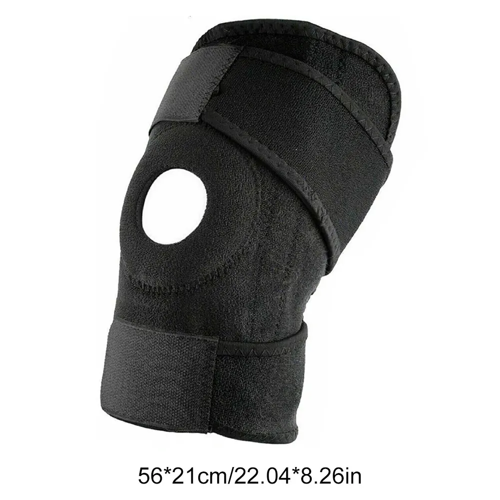 Knee Brace Knee Pain Relief Support Brace with Side Stabilizer Breathable Adjustable Buckle Arthritis Knee Sleeve For Men Women