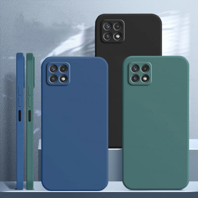 Für Samsung Galaxy A22 5G Hülle Samsung Galaxy A22 5G Cover stoßfeste weiche Silikon Handyhülle – Detail 1
