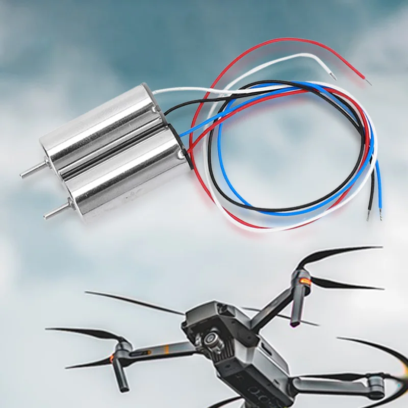 2 Moteurs 8520 Pour Drone - Micro Moteur Tasse Creuse 3-5V 0.15A, 8.5x20mm (remplacement Quadricoptère)