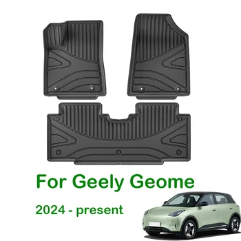 Tappetini per auto per Geely Geome 2024-presente Cargo Liner Coprisedili posteriori Tappetino per bagagliaio antiscivolo impermeabile Tappeti per auto personalizzati