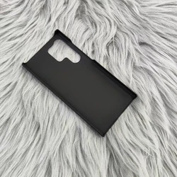 Sleek Ultra-Thin Matte Anti-Fingerprint Phone Case for Galaxy S22 (Black)