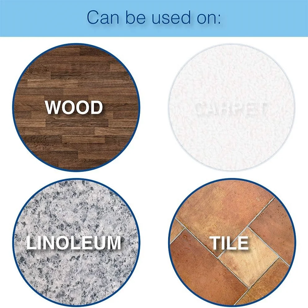 20Pcs 6x 1/2" Felt Strips with Adhesive Backing for Furniture - Felt Furniture Pads for Hardwood Floors 4