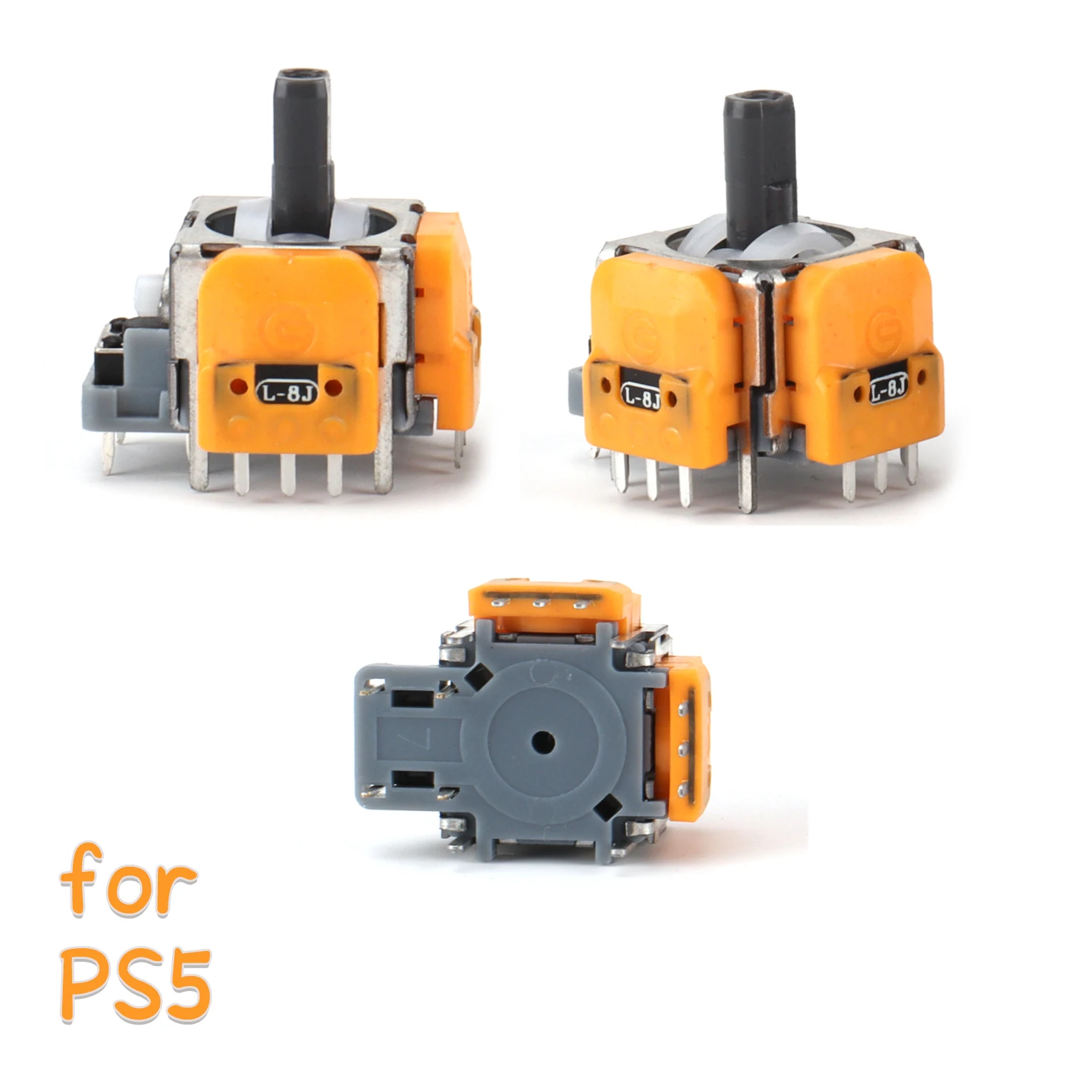 1 Pairs 3D Analog Sensor Hall Effect Joystick Module Gaming For Analog Sensor Controller Thumb Stick For PS5/PS4/Xbox/Switch Pro