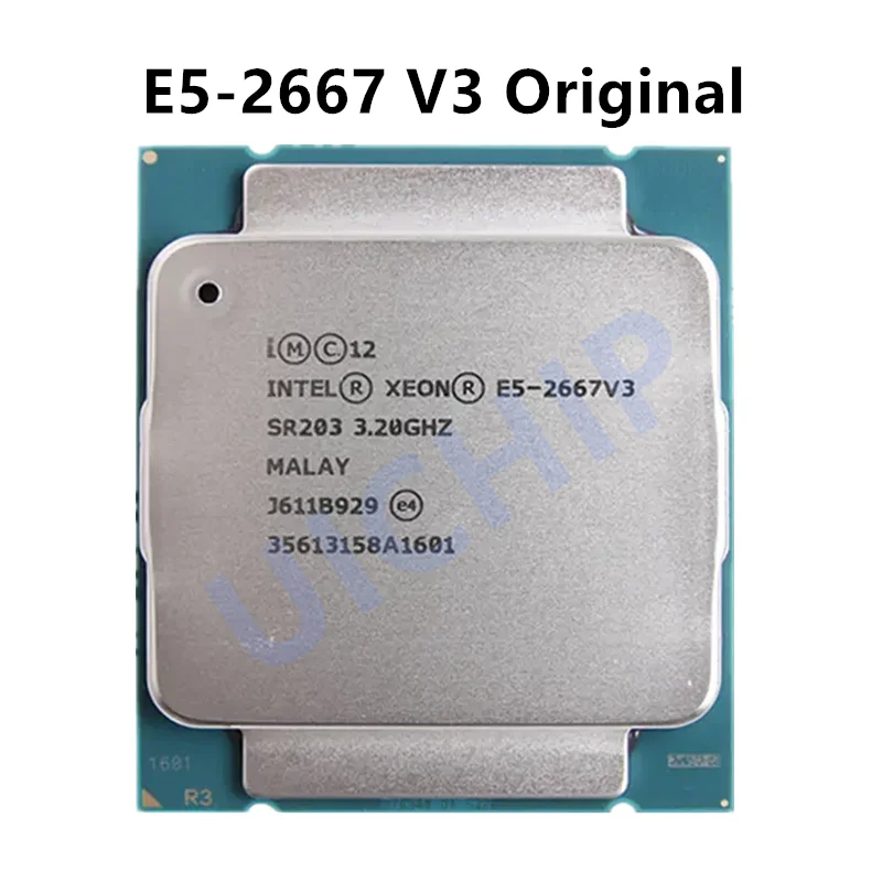 

INTEL XEON E5 2667V3 E5 2667 V3 3.2GHz Eight-Core CPU Processor 20M 135W LGA 2011-3 E5-2667 V3