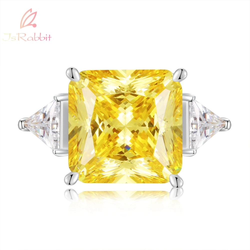 Yellow Sapphire Gemstone Rings Israbbit Jewelry Luxury 9k 14k