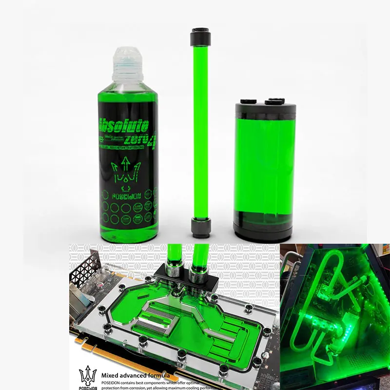 POSEIDION 500ML PC Coolant Water Cooling Liquid Fluid Anti-rust Anti-corrosion,Antibacterial Algae Killing De-Oxidation