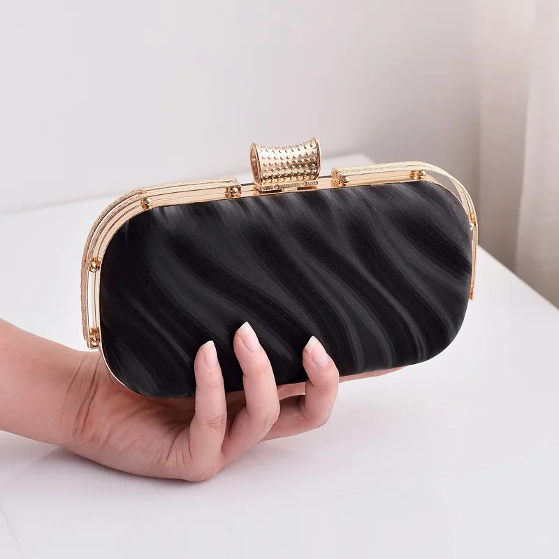 Trendy Simple Pu Small Handbags For Women Classic Fashion Solid Color Evening Bags Wedding Prom Party Shoulder Bag Ladies Clutch