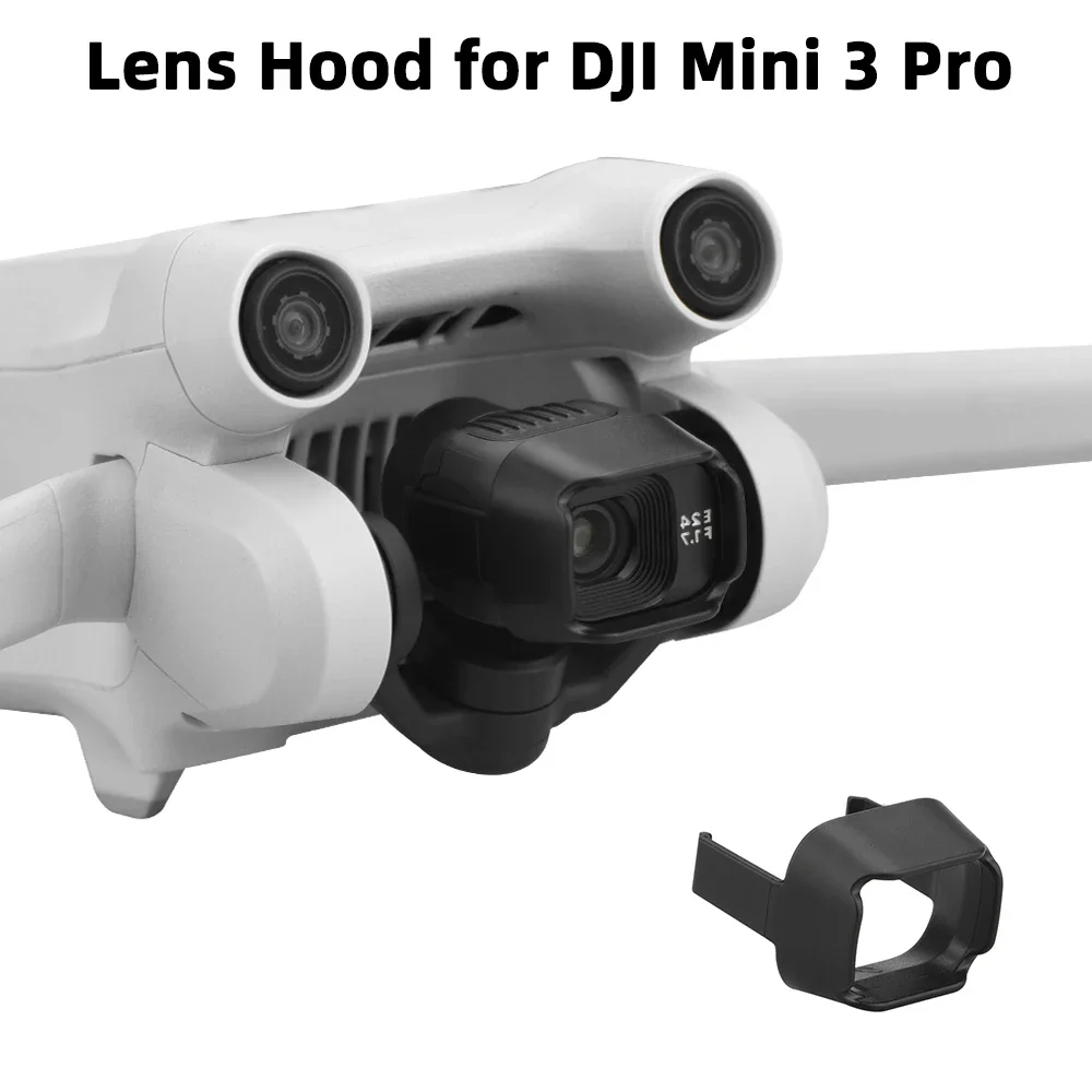 Lens Hood for DJI Mini 3 Pro Lens Cover Sunshade Protective Cover Anti-glare Gimbal Camera Guard for Mini 3 Accessory drone accessories