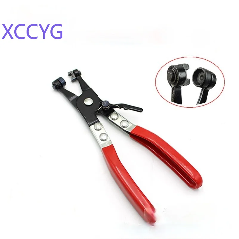 Car Automotive Water Hose Clamp Pliers Straight Throat Tube Bundle
