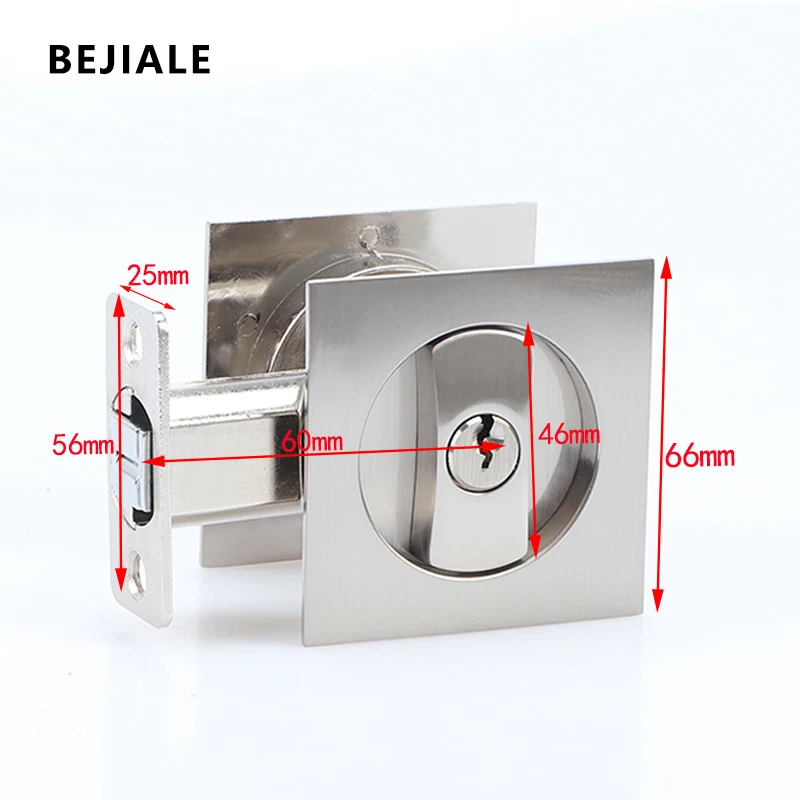 Hot Style Sliding Door Lock Kitchen Balcony Sliding Door Lock Household Double Hook Embedded Invisible Bathroom Single Hook