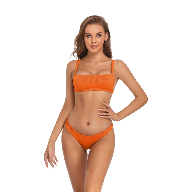 Women Bikini Set Summer Push Up Swimwear Swimsuits Sexy Thon Sport Vest Biquini Beach Swimming Suit