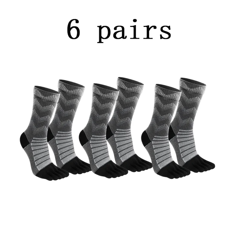 6 pairs grey