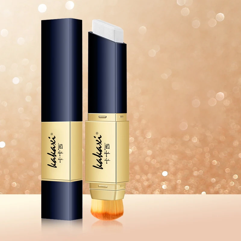 

Private Label Double Side Makeup Highlighter Concealer Stick with Brush Convenient Safe Durable Foundation Cream