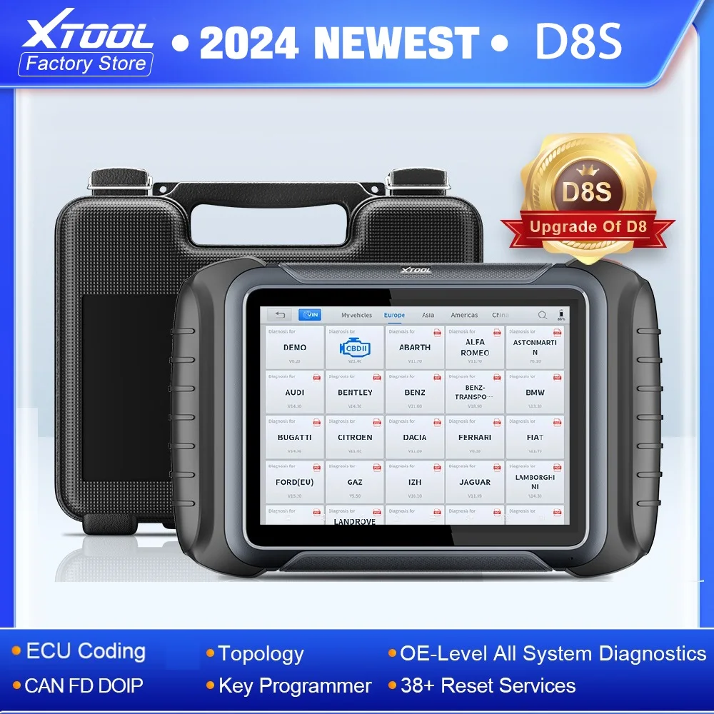 XTOOL D8BT: Lo Strumento Diagnostico Wireless Che Ogni Meccanico (e Non) Vorrebbe Avere