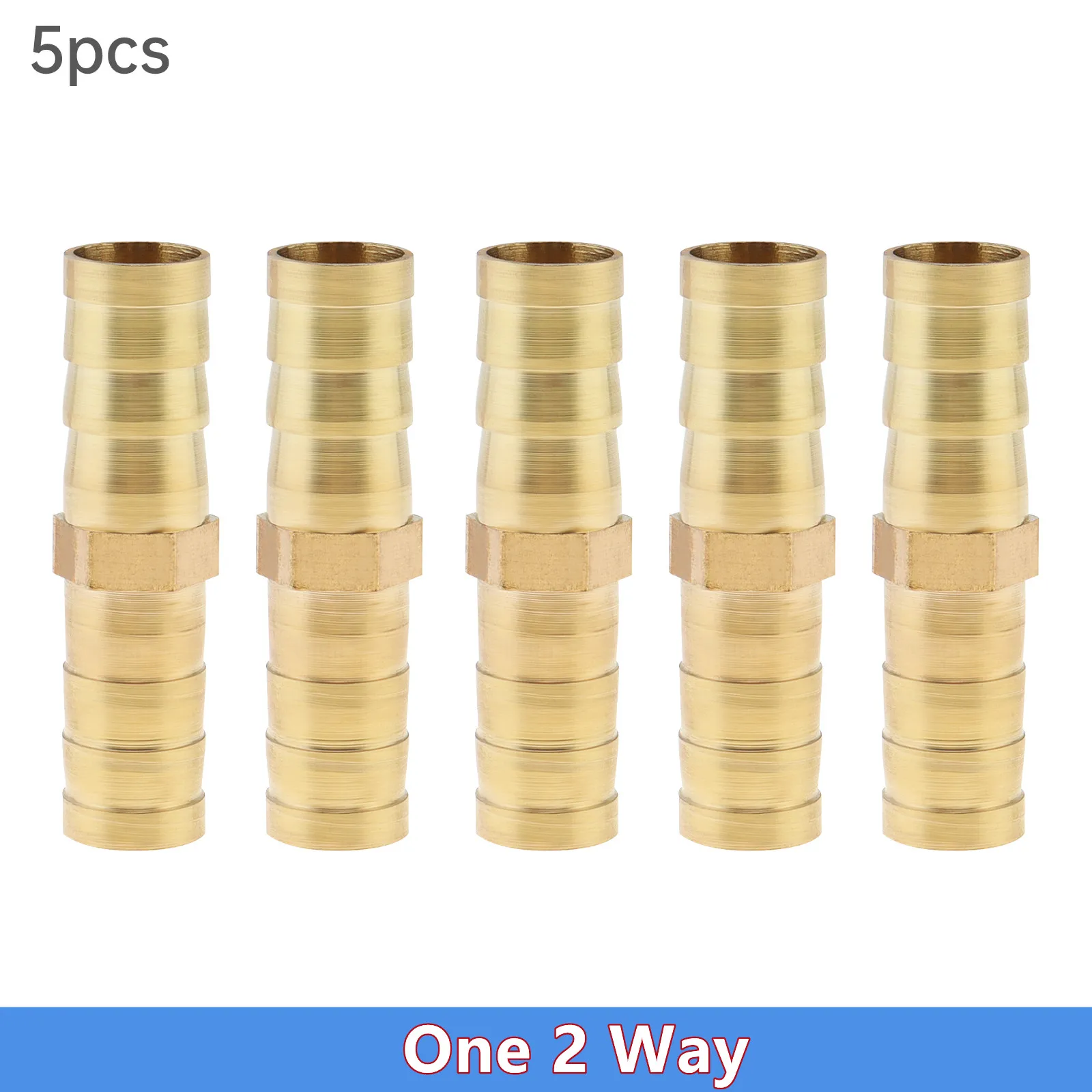 thumbnail image 2 of 3/8 Fuel Line 5pcs Brass Cross Fitting, 4 Way Brass Hose Barb... 2 of 11