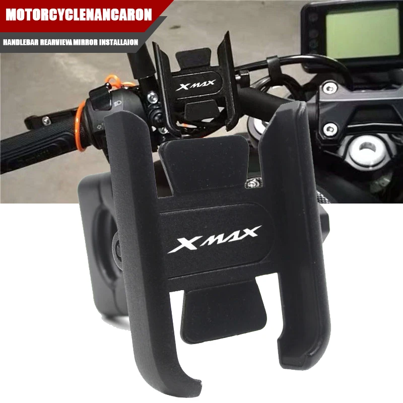 Для YAMAHA XMAX300 XMAX400 XMAX X-MAX 125 250 300 аксессуары для мотоциклов держатель для руля GPS Подставка Кронштейн