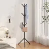 Clothes and Hats Rack Floor To Floor Bedroom Coat Hook Bedroom Vertical Tree Branch Shape Holder Hat Scarf Handbag Storage Hange 3