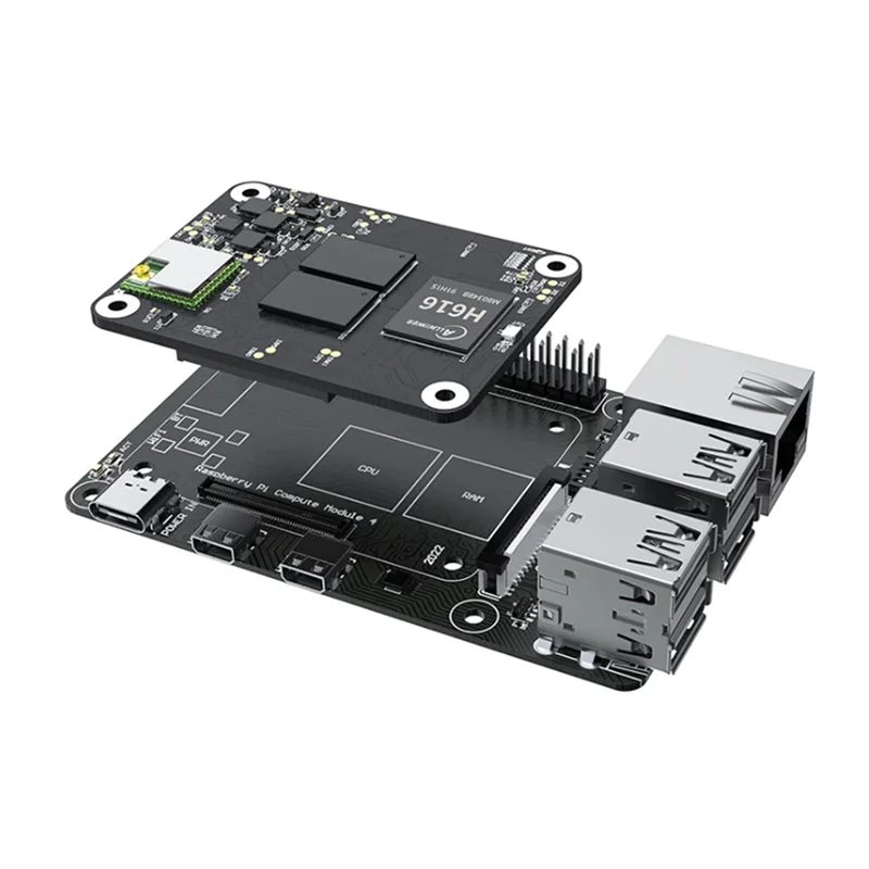 

Адаптер BIGTREETECH PI4B BTT CB1 Core Board SKR MINI E3 V3.0 Octopus Pro Klipper, детали для 3D-принтера Raspberry Pi 4B для Voron