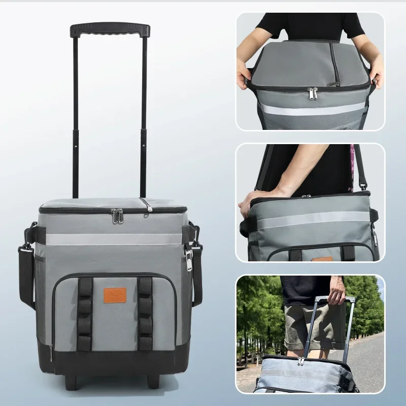 35L Leakproof Wheeled Cooler Bag 4