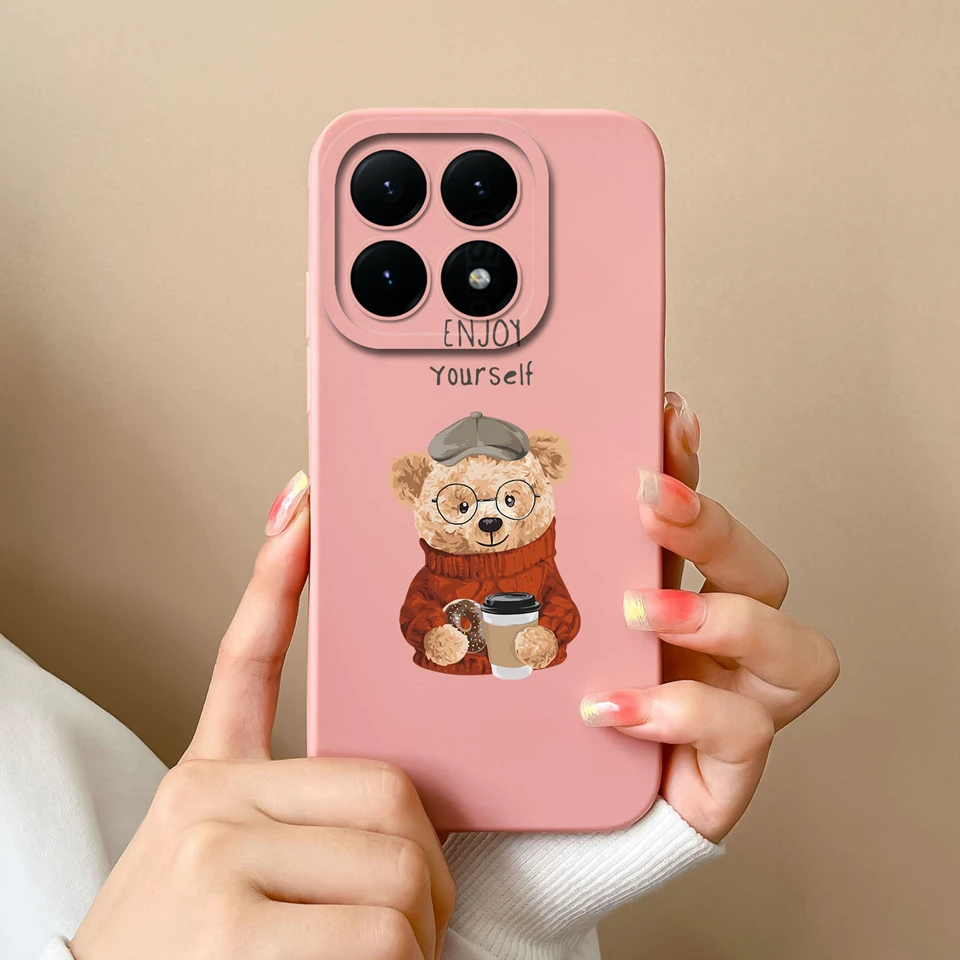 Colorful Love Heart Fall Prevention Antifouling Lightweight Back Cover Case