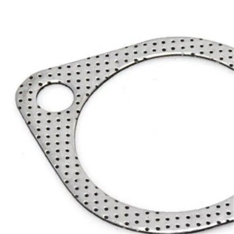 2 Bolt Flange Gasket 2* 3" Inch 76mm Downpipe Exhaust Metal Multi Layer